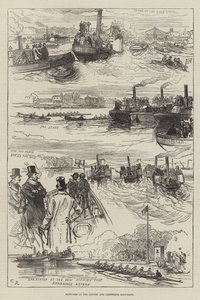 Skisser på Oxford og Cambridge Boat-Race